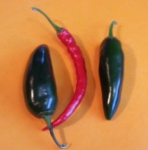Jalapeno and Cayenne Peppers
